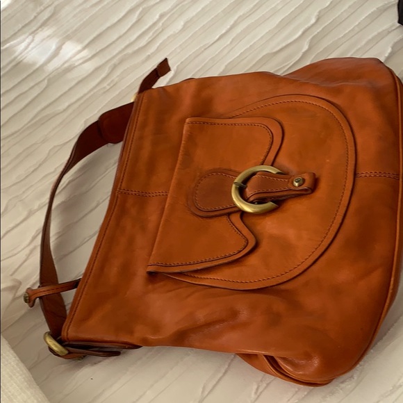 Francesco Biasia upscale shoulder bag